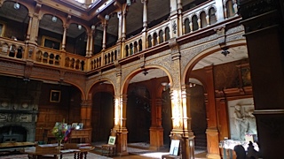 Stokesay Court, inside
